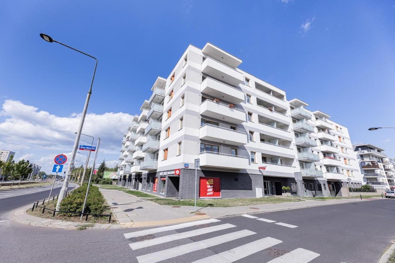 Fajny Apartament Z Parkingiem, Obok Metra. 华沙 外观 照片